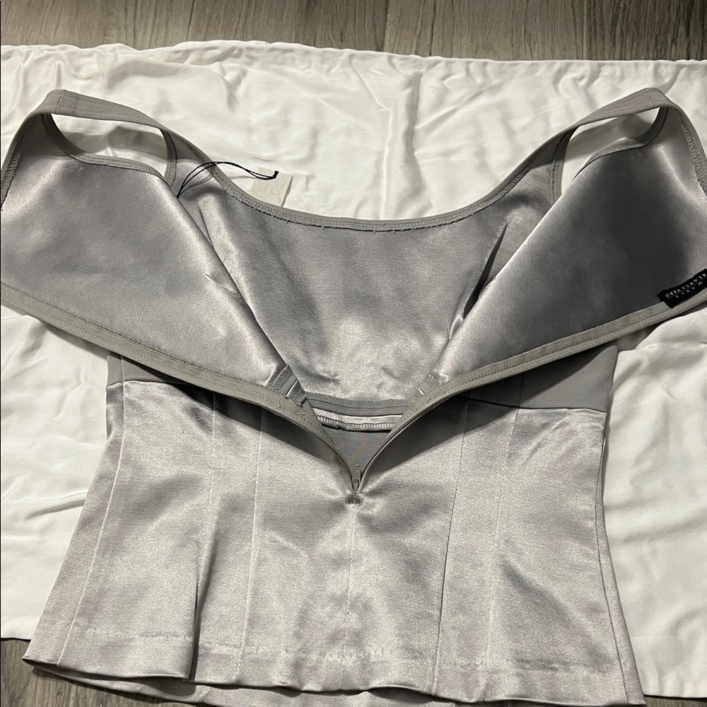 Elegant Gray Two-Piece Set - Picture 10 of 10